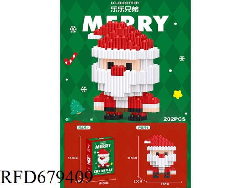 202 PIECES OF SANTA CLAUS