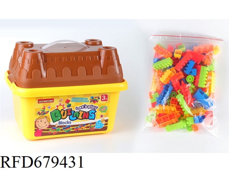 CASTLE BARREL BUILDING BLOCKS