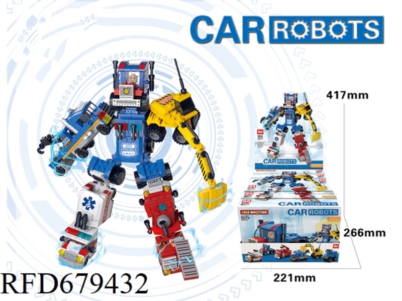 6-IN-1 AUTOMOTIVE ROBOT (482PCS)