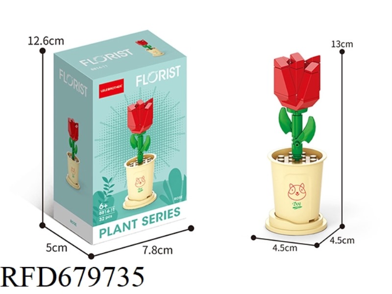 32 PIECES OF ROSES