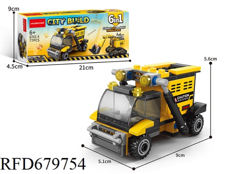 77 PIECES OF BOX-TYPE DUMP TRUCK