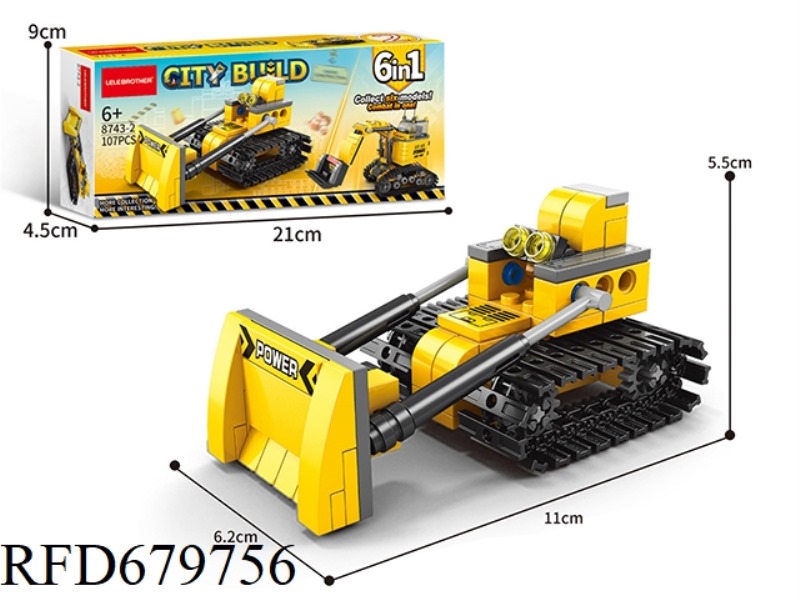 107 CRAWLER BULLDOZERS