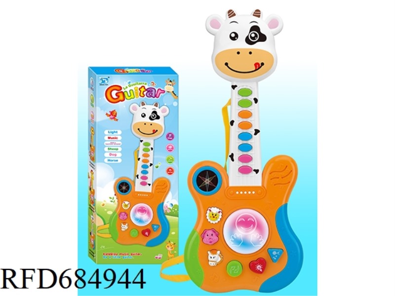 15-KEY COW MUSIC, LIGHTING, WESTERN LEARNING, PIANO, GUITAR