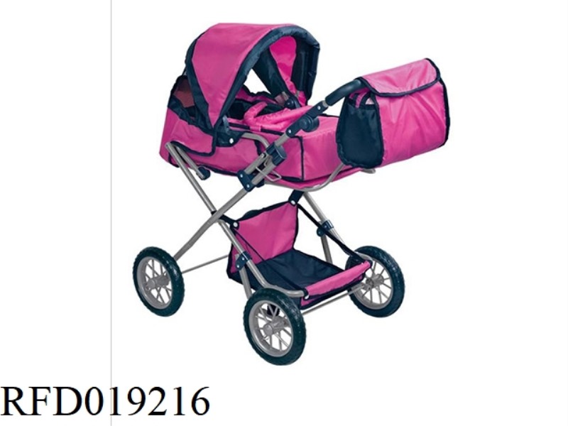 DOLL CART + SCHOOL BAG (IRON)