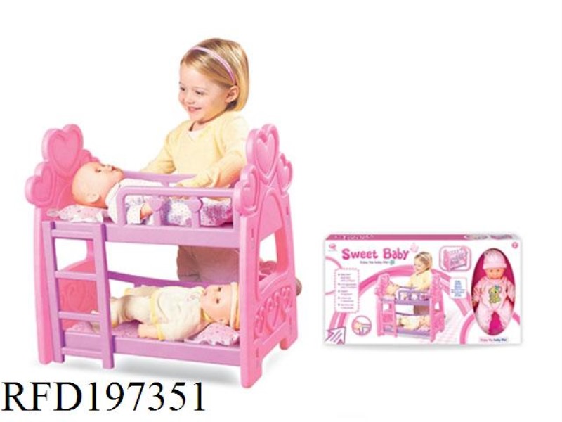 BABY BUNK BED&DOLL