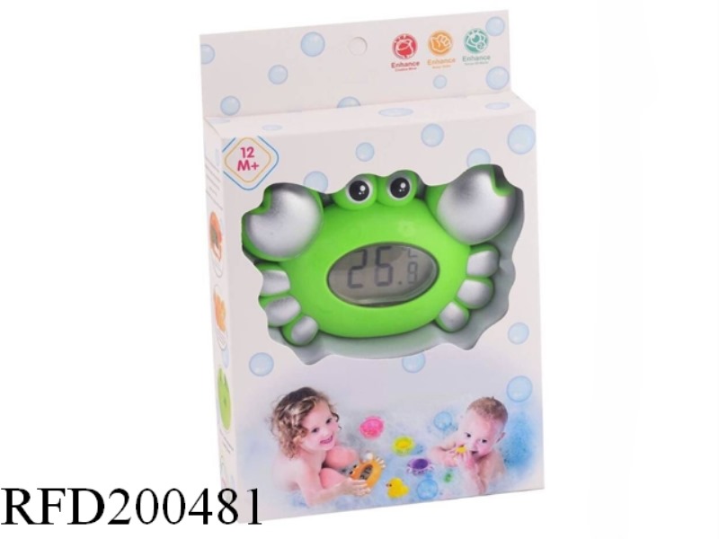 BATH CRAB CELSIUS THERMOMETER 2 COLOR