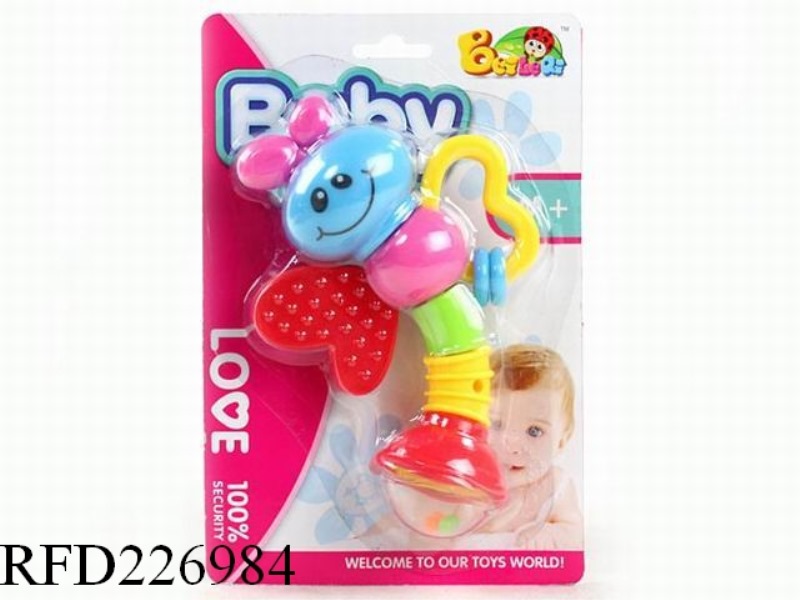 BABY RATTLE TEETHERS 1PCS