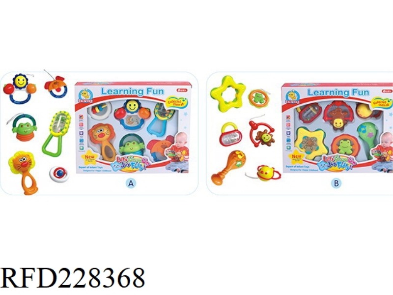 BABY RATTLE 6PCS