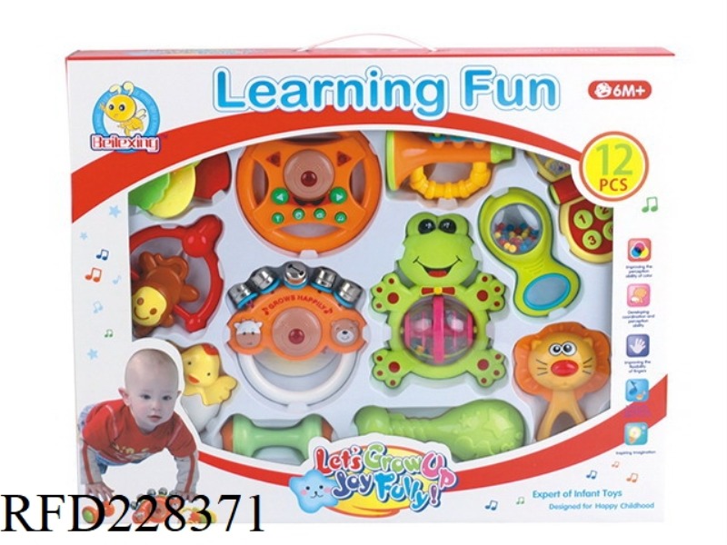 BABY RATTLE 12PCS