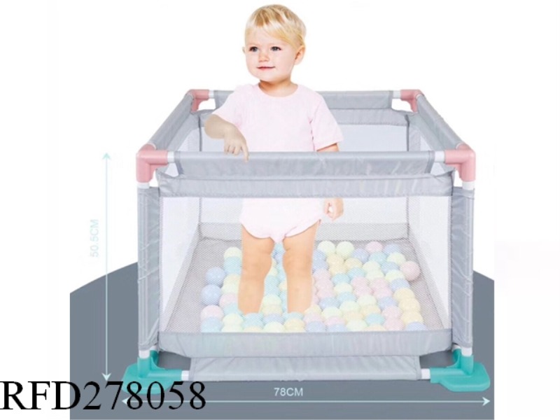 FOUR CORNERS BABY SAFETY FENCE (WITH 10 PELLETS)