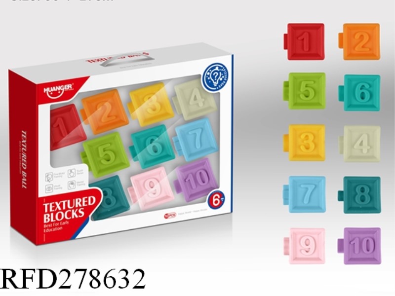 FLEXIBLE GLUE BLOCK DIAMONDS 10PCS