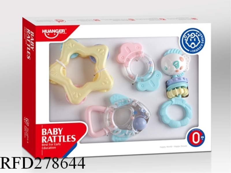 BABY RATTLE 4PCS