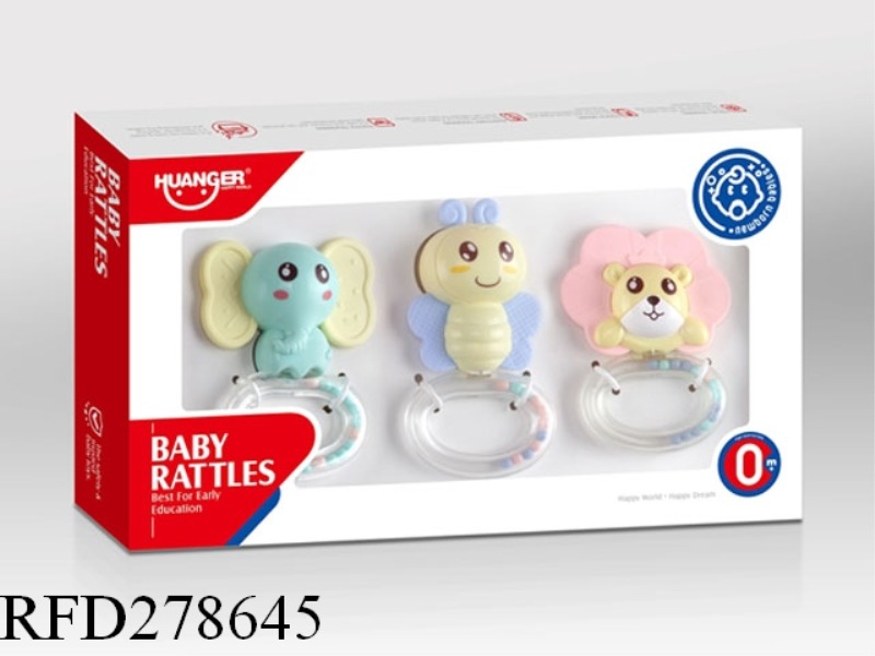 BABY RATTLE 3PCS