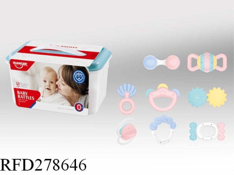 BABY RATTLE 8PCS