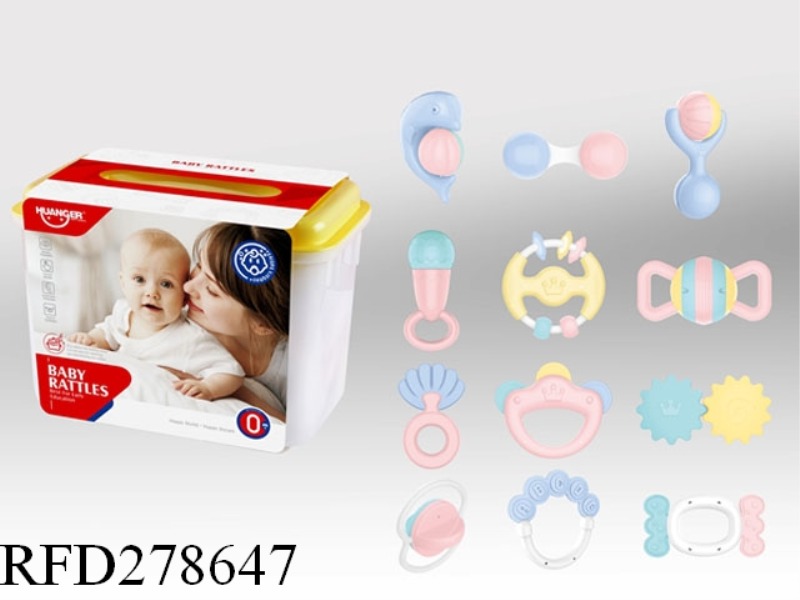 BABY RATTLE 12PCS
