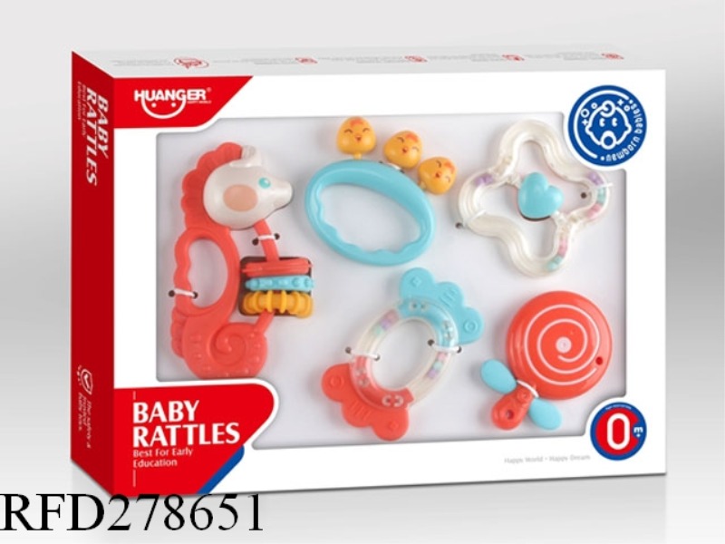 BABY RATTLE 5PCS