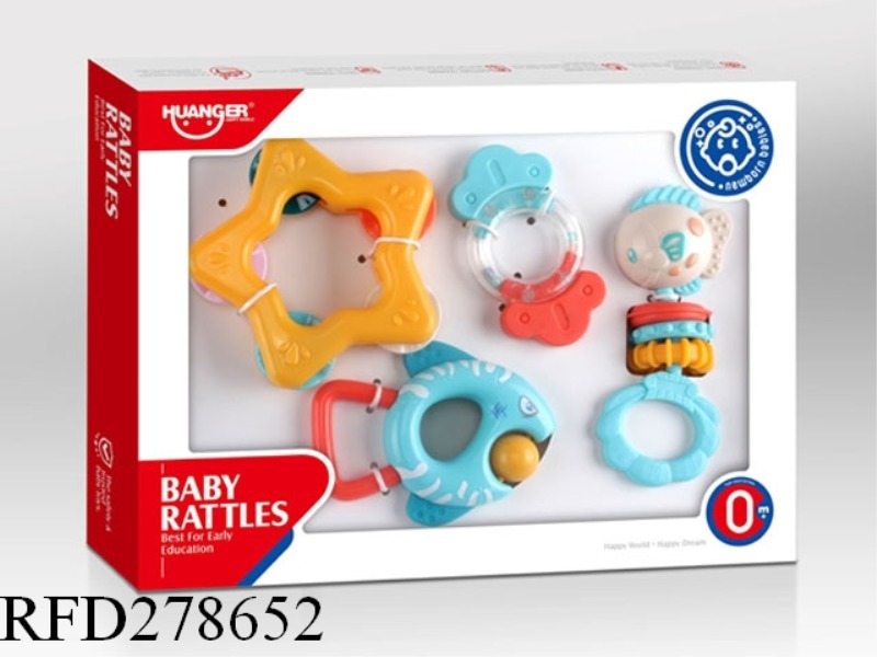 BABY RATTLE 4PCS