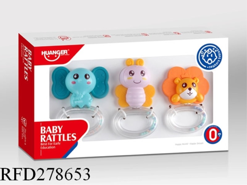 BABY RATTLE 3PCS