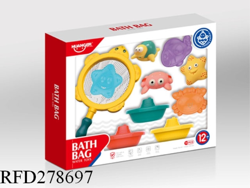 PADDLE OCEAN ANIMAL+NET(10PCS)