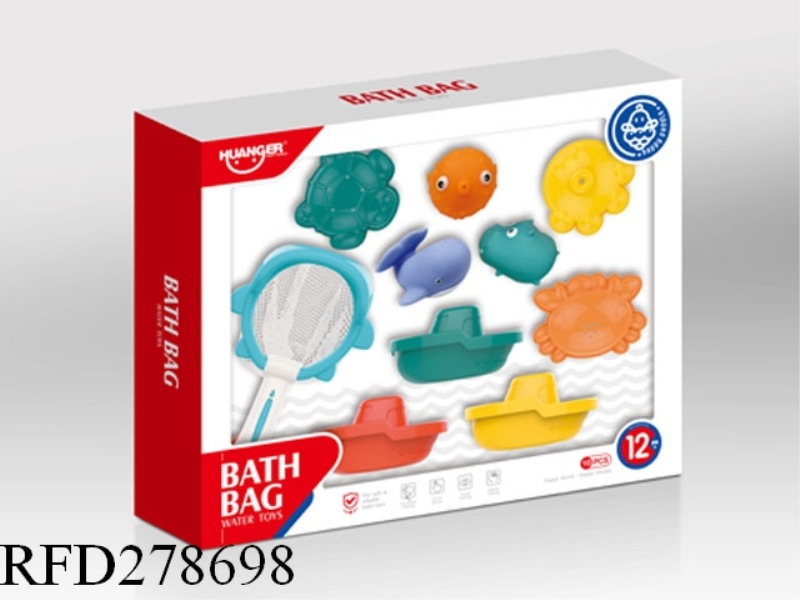 PADDLE OCEAN ANIMAL+NET(10PCS)