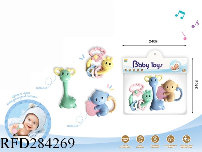 BABY RATTLE 3PCS