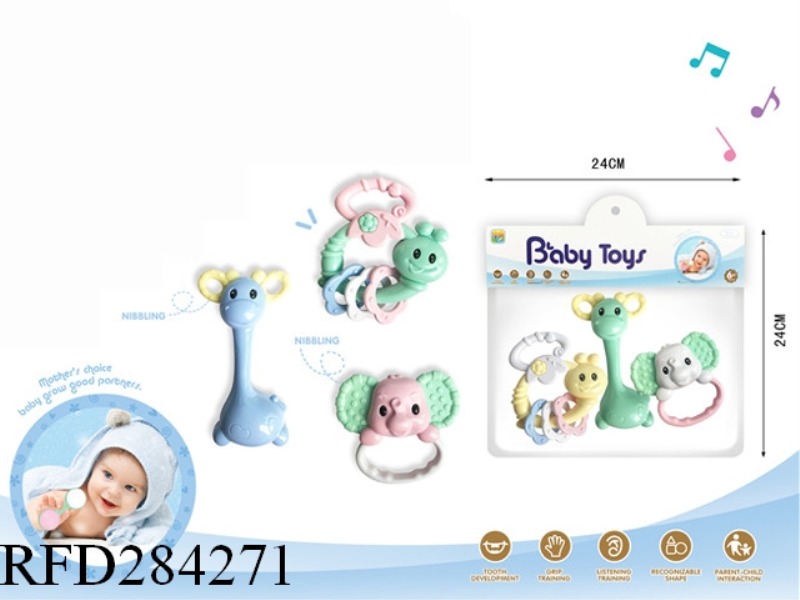 BABY RATTLE 3PCS