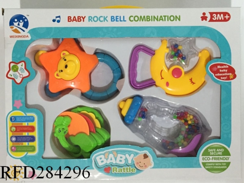 BABY TEETHER RATTLES 7PCS