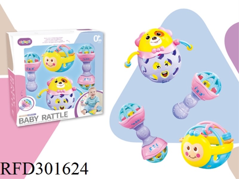 FLEXIBLE GLUE BABY RATTLE