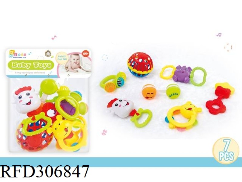 BABY RATTLE 7PCS