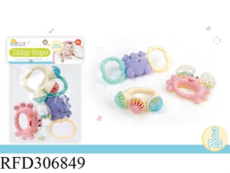 BABY RATTLE 3PCS