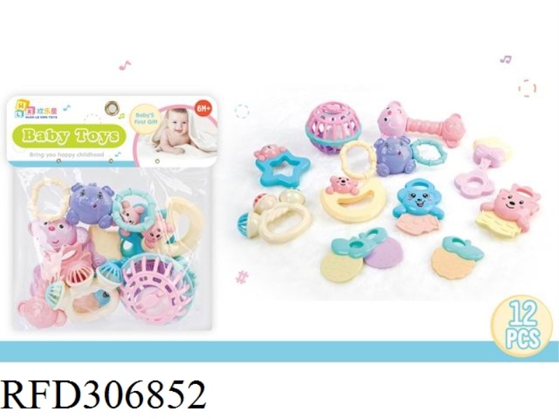 BABY RATTLE 12PCS