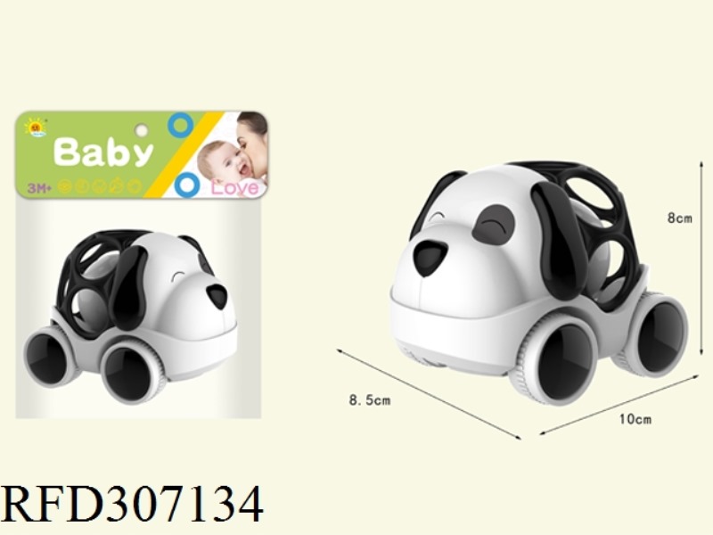 BABY FLEXIBLE GLUE RATTLE CAR(DOG)