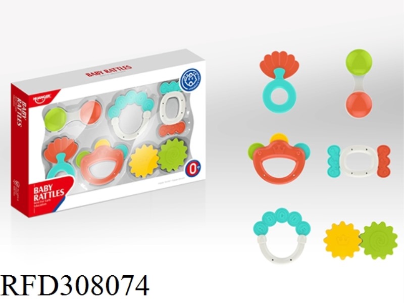 BABY RATTLE 6PCS