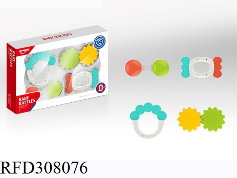 BABY RATTLE 4PCS