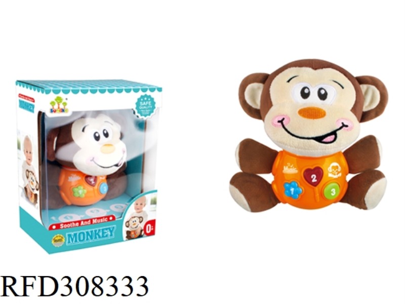 PACIFY MONKEY WITH LIGHT AND SOUND