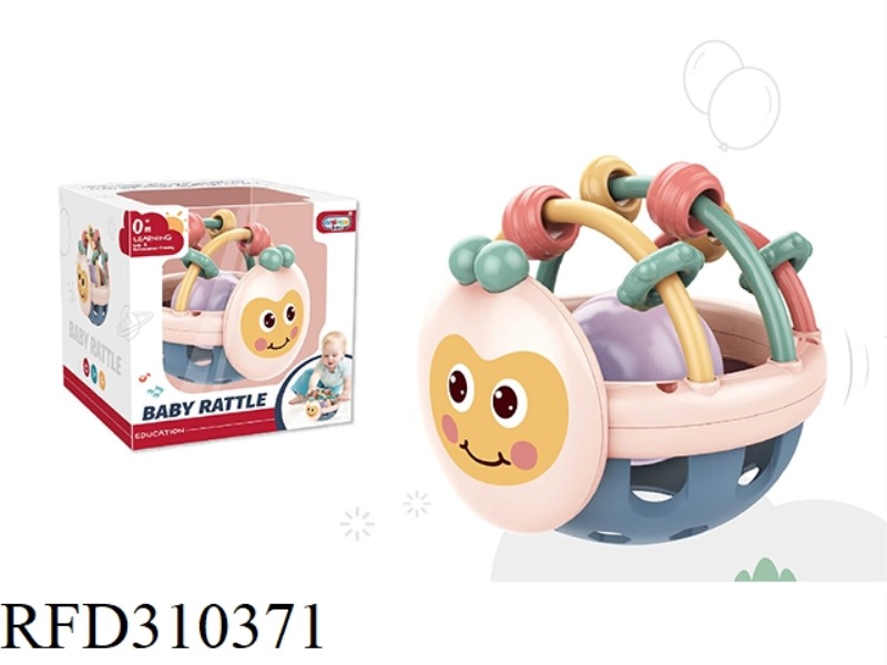 FLEXIBLE GLUE BEE BABY RATTLE