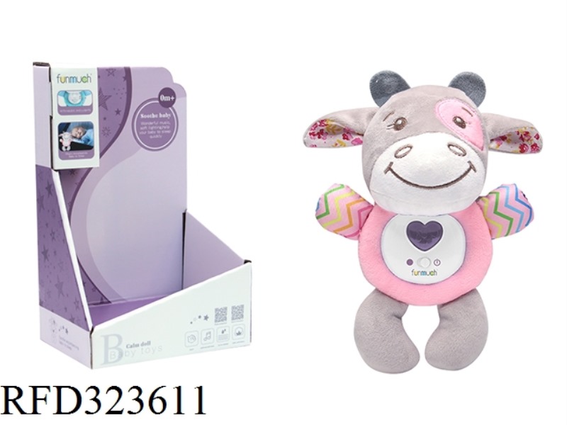 SOUND AND LIGHT SOOTHE THE PINK BULL