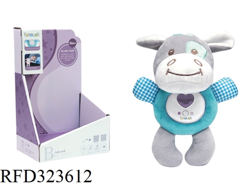 SOUND AND LIGHT SOOTHE THE DONKEY