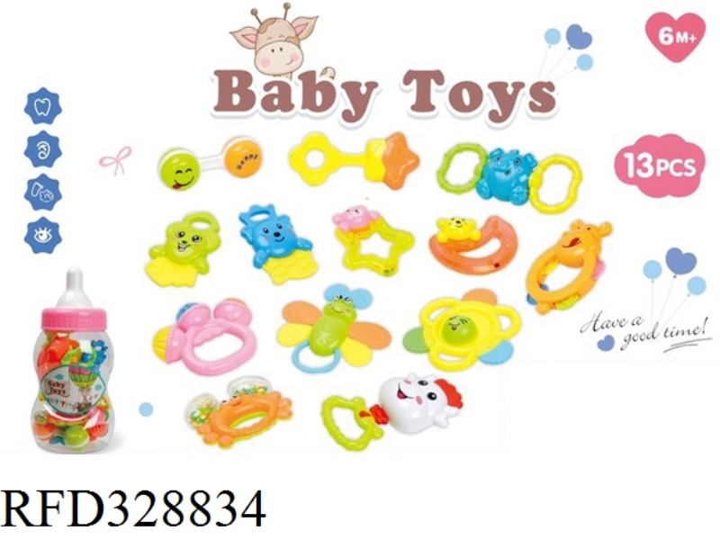 BABY RATTLE 13PCS