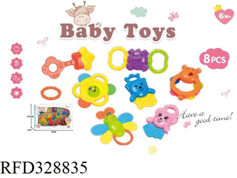 7PCS BABY RATTLE