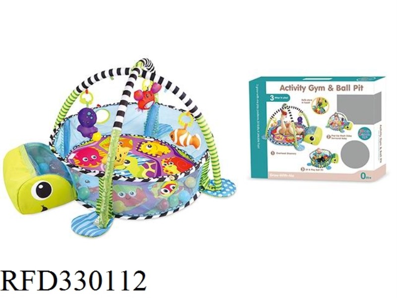 THREE MAKES ONE TURTLE POOL