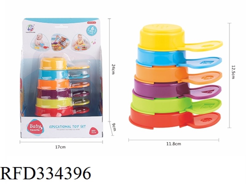 6PCS JENGA
