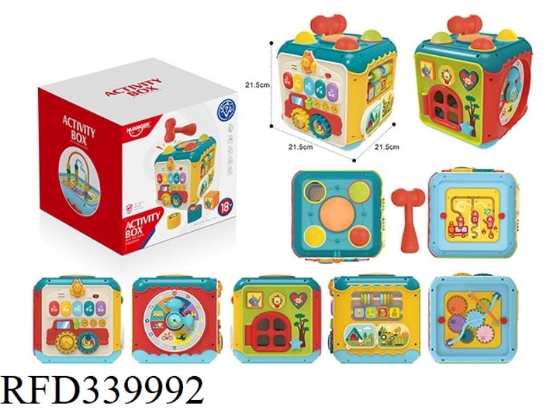 SEVEN SIDE PUZZLE KNOCK MUSIC WITH LIGHT MUSIC