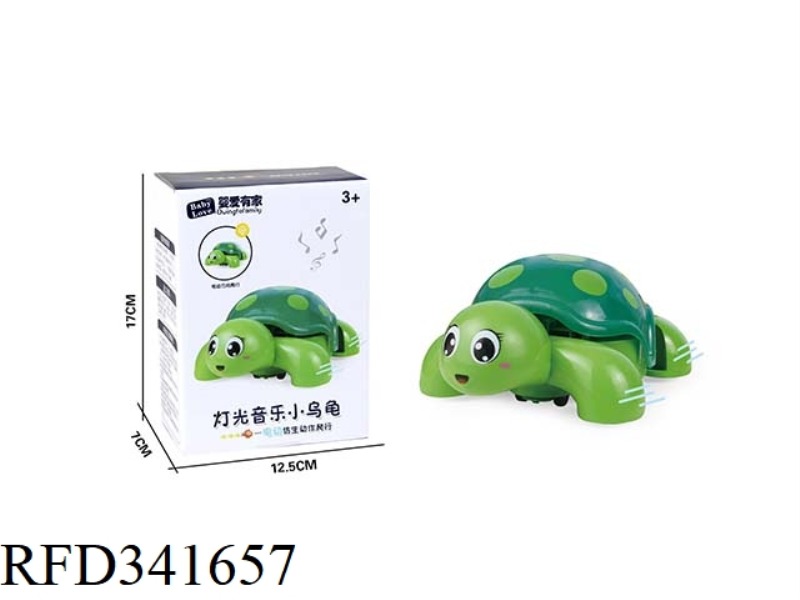 LIGHT MUSIC CRAWLING TURTLE