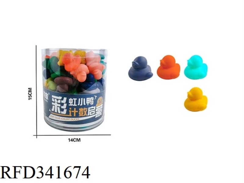ENLIGHTENMENT COUNTING RAINBOW DUCKLINGS