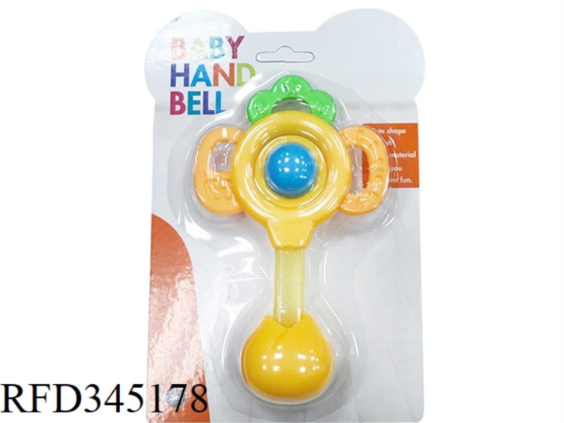 TEETHER FLOWER RATTLE