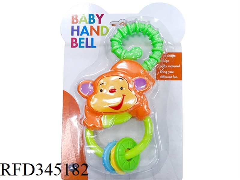 TEETHER MONKEY RATTLE