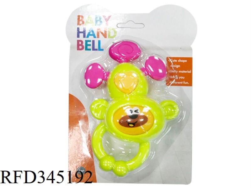 TEETHER HANGING MONKEY RATTLE