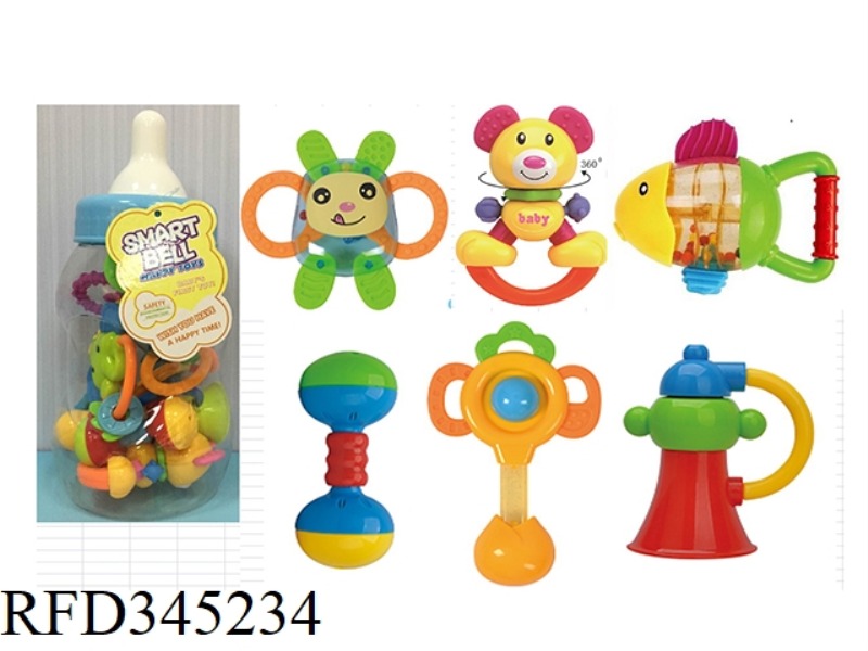 6PCS RATTLE