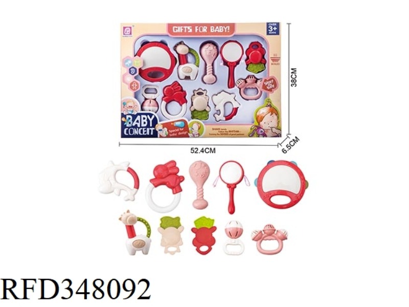 BABY RATTLE 10PCS